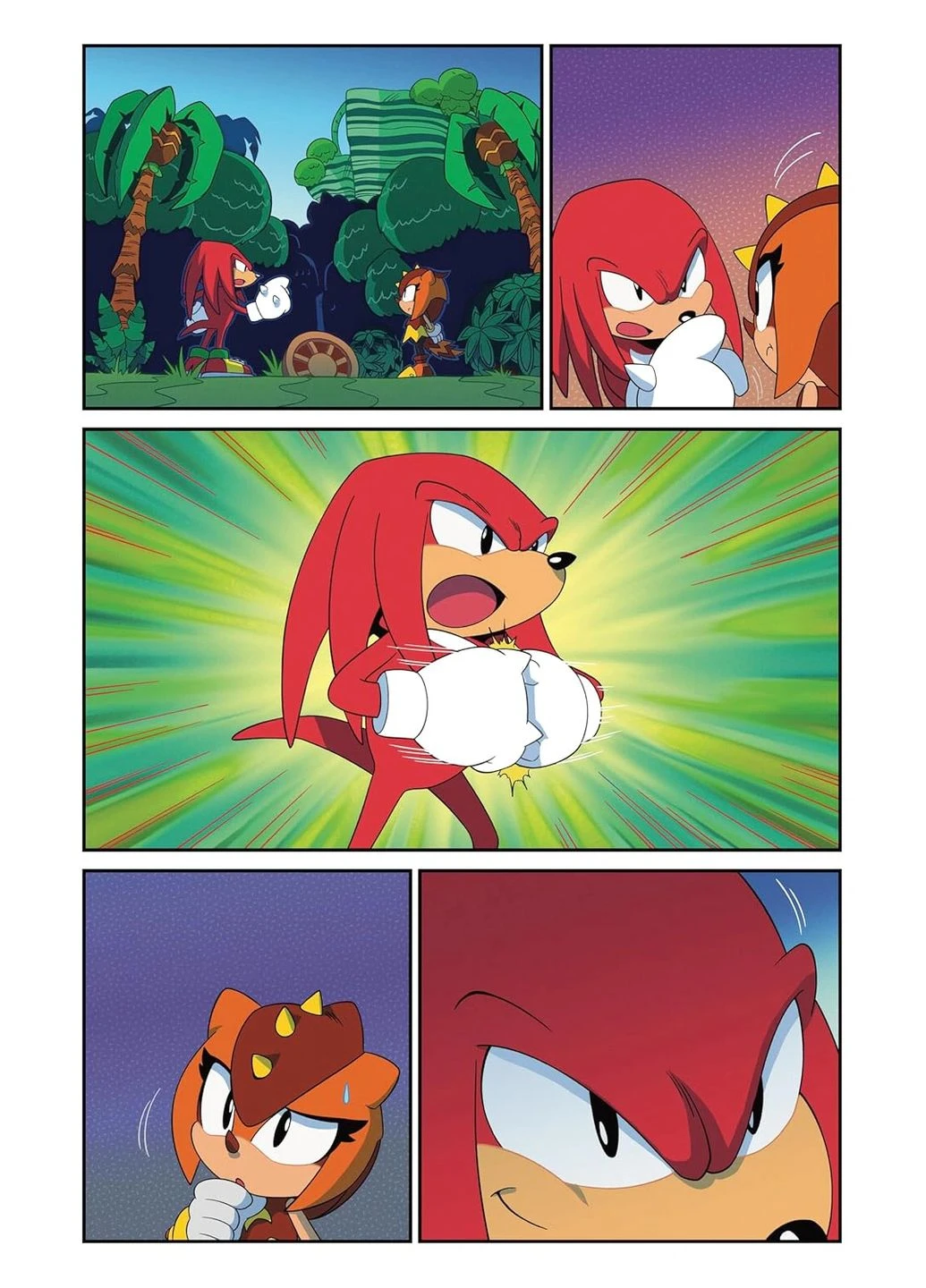 Sonic the Hedgehog: Knuckles Anniversary Special IDW Publishing (399241868)