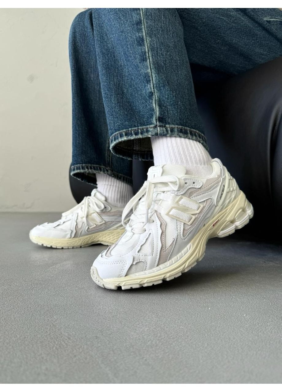 Білі Осінні кросівки чоловічі new balance 1906d white beige нью беланс 1906d No Brand