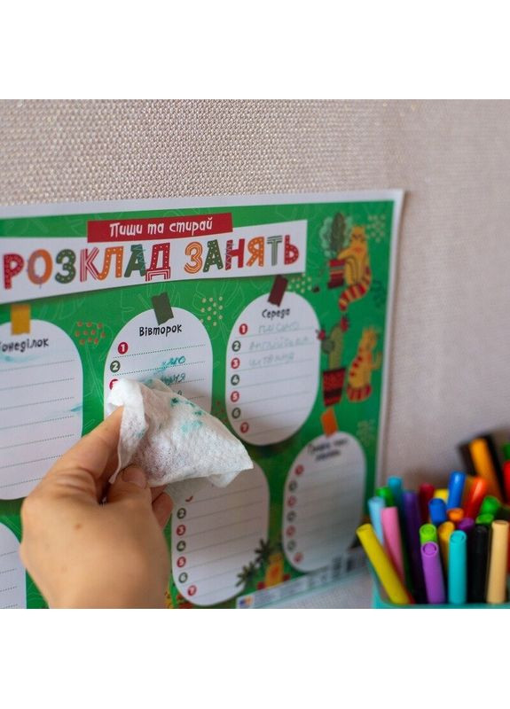 Детское расписание уроков "Котики" 10104271 А4 Ranok Creative (363175269)