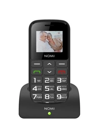 Мобільний телефон i1871,, Dual Sim, 1.77" (160x128, TN), MicroSD (до 32 ГБ), Bluetooth, MP3, 0.08 Мп, 1750mAh 000-I1871B Nomi (397111736)