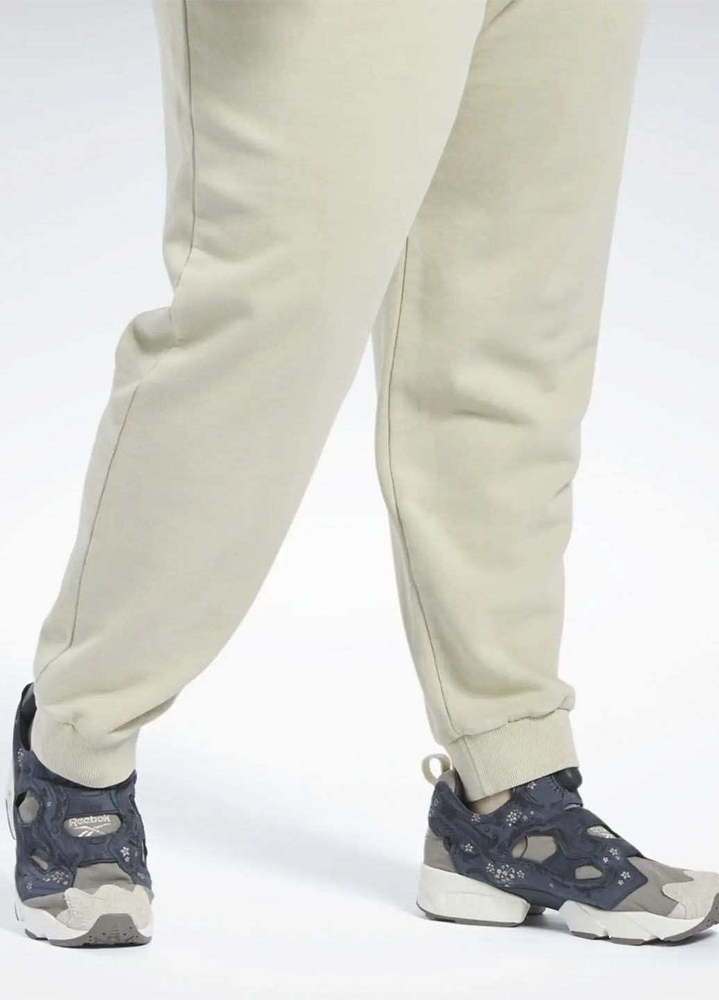 Белые демисезонные брюки Reebok