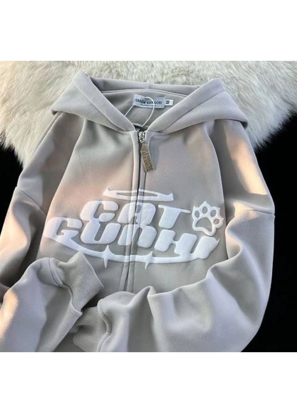 Худі з 3D накаткою та вушками Україна (354824101)