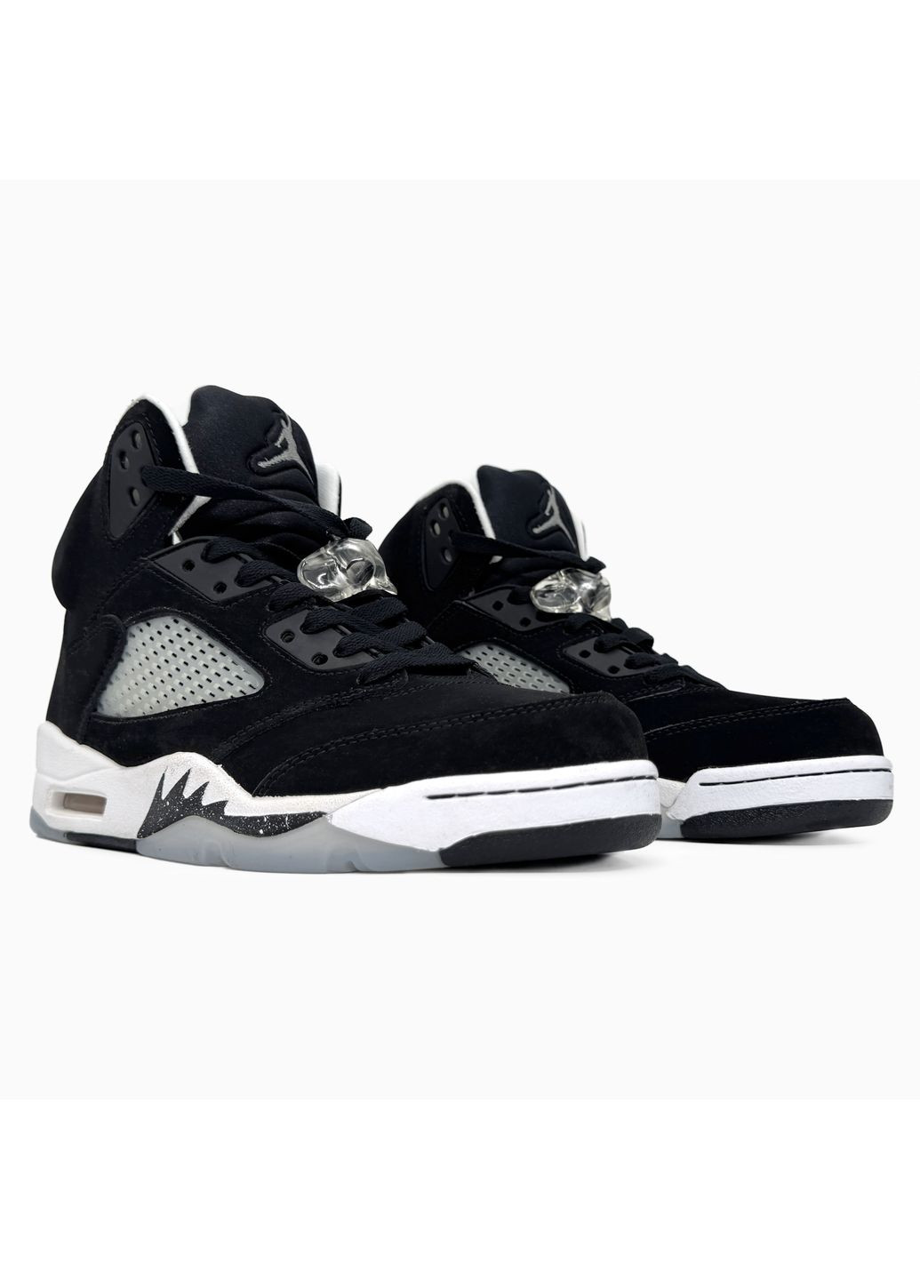 Комбіновані Осінні кросівки чоловічі nike air jordan 5 retro moonlight найк аір джордан No Brand