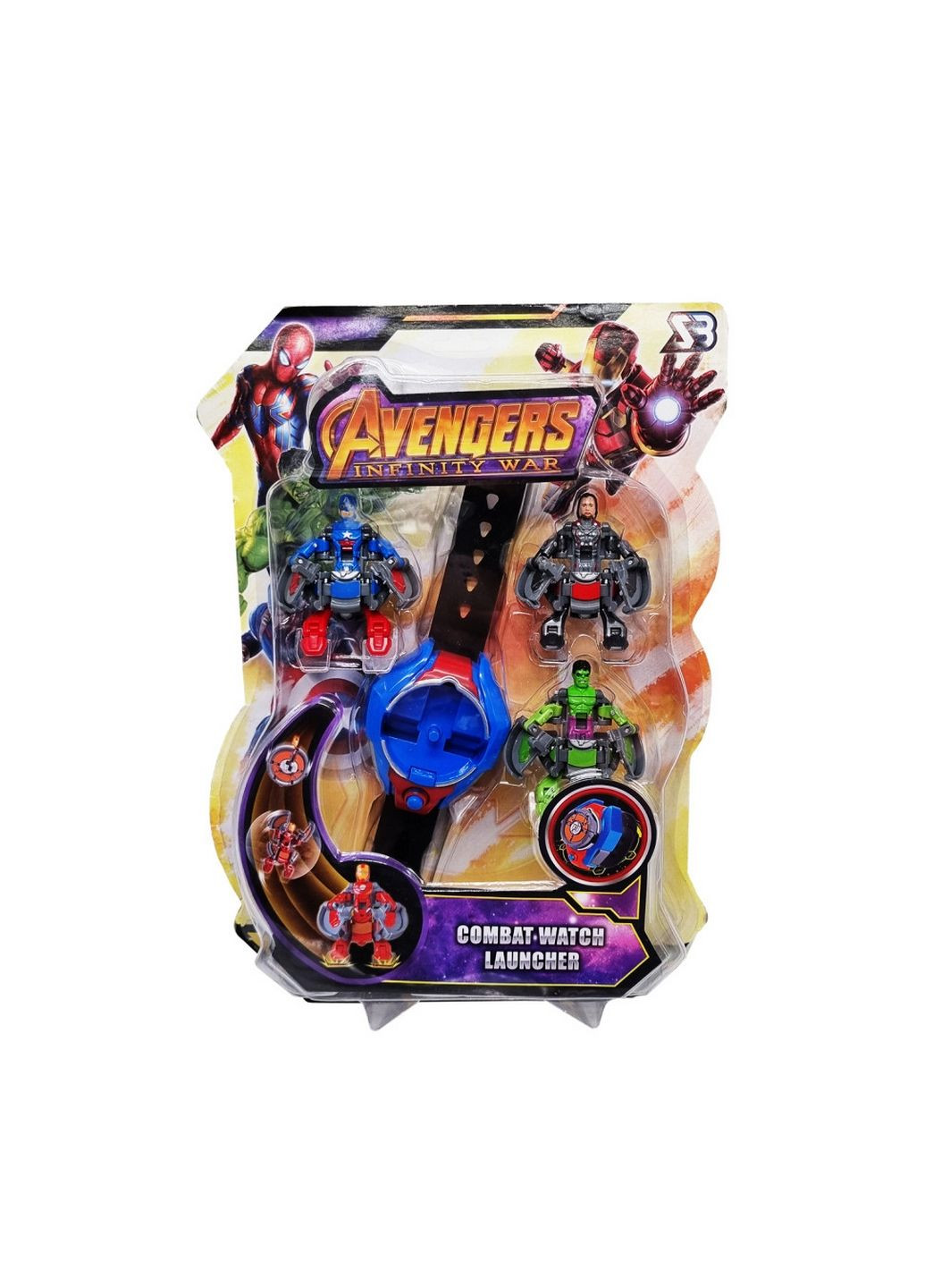 Набір дитячий "Спорядження супергероя" герої в асортименті 33х23х5 см Bambi (289460529)