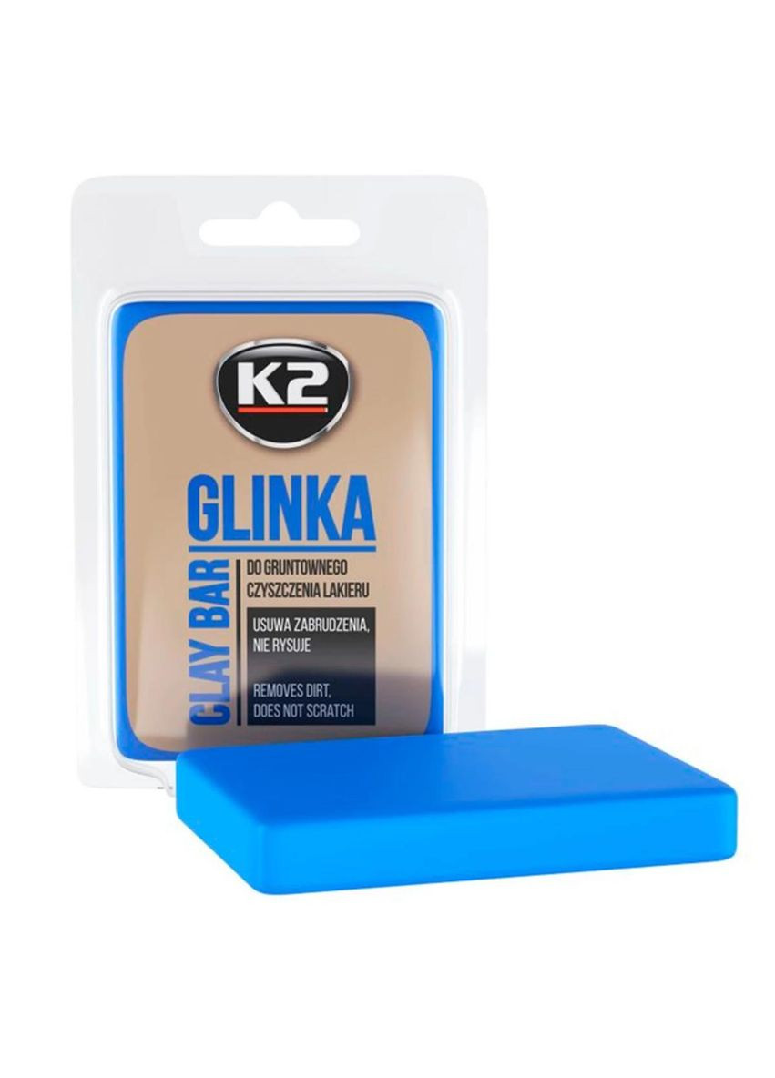 Очищувач-глина для кузова 60гр К2 GLINKA CLAY BAR [L701] K2 (363841141)