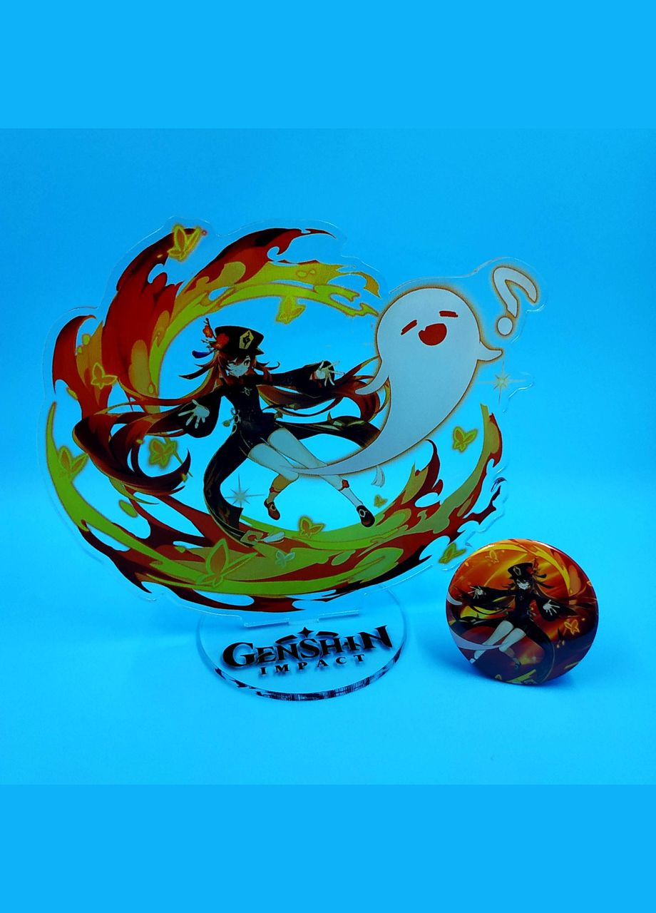 Акриловая фигурка Ху Тао 2 из Геншин Импакт / Genshin Impact No Brand (348357992)