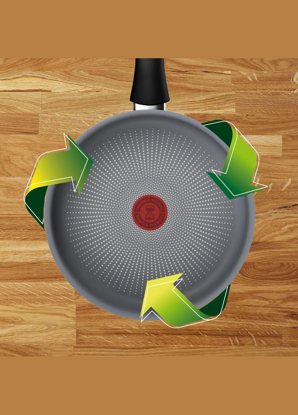 Сотейник Halo, 24см, с крышкой, алюминий, бакелит, стекло, серый Tefal (330031662)