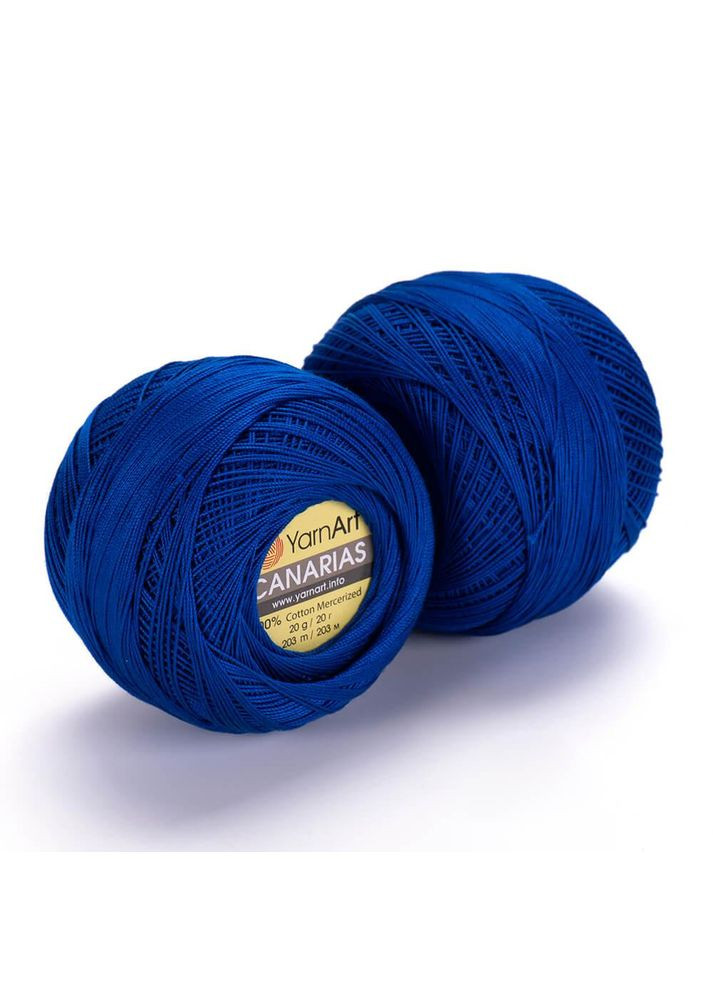 Пряжа Canarias, хлопок, 4915 ультрамарин, 20 гр YarnArt (340482549)