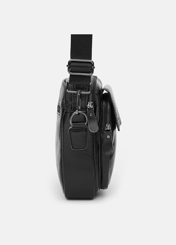 Чоловіча шкіряна сумка K1338a-black Keizer (311552988)