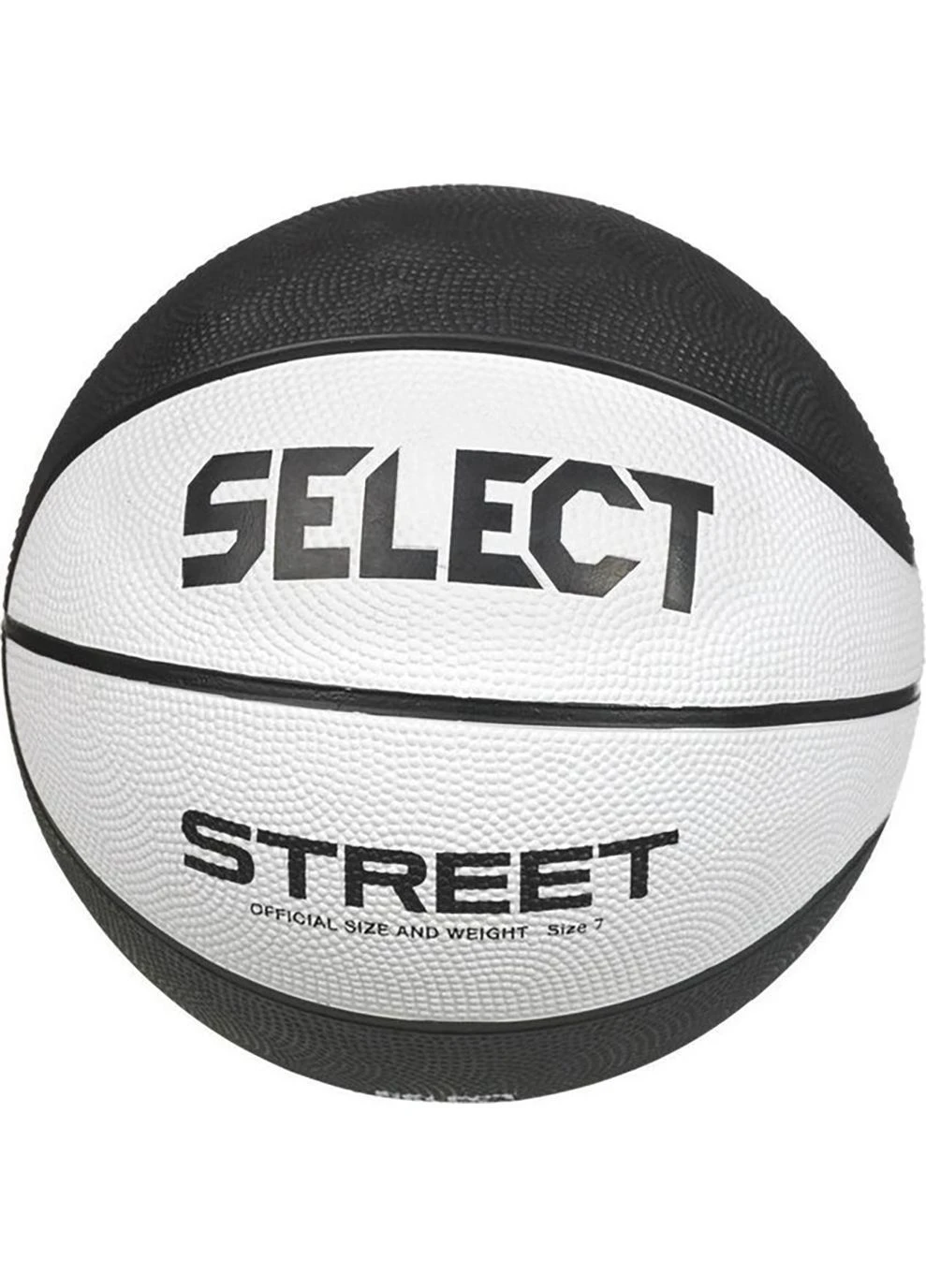 Мяч баскетбольный BASKETBALL STREET v23 бело-черный Уни 6 Select (333961898)