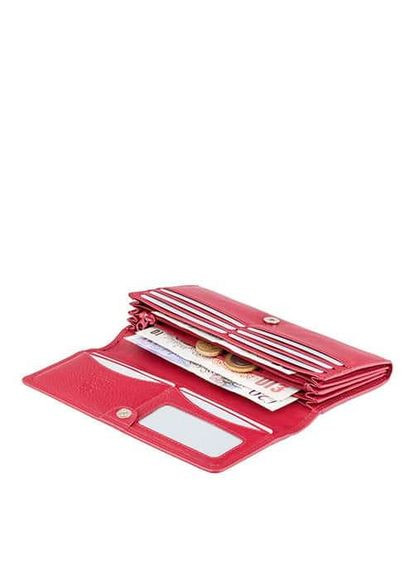 Кошелек женский кожаный красного цвета HT35-RED Visconti (336377647)