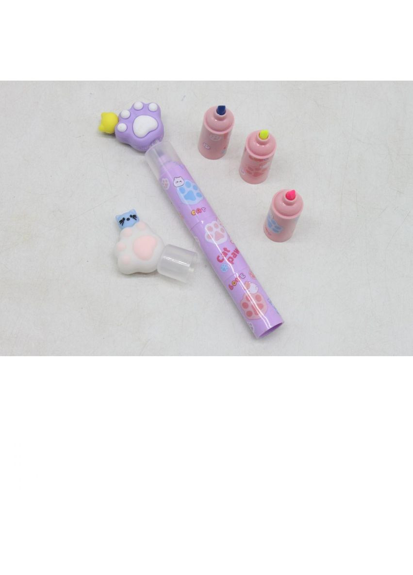 Маркер-текстовидільник 3в1 "Лапка" (MD-183) MIC (362432584)