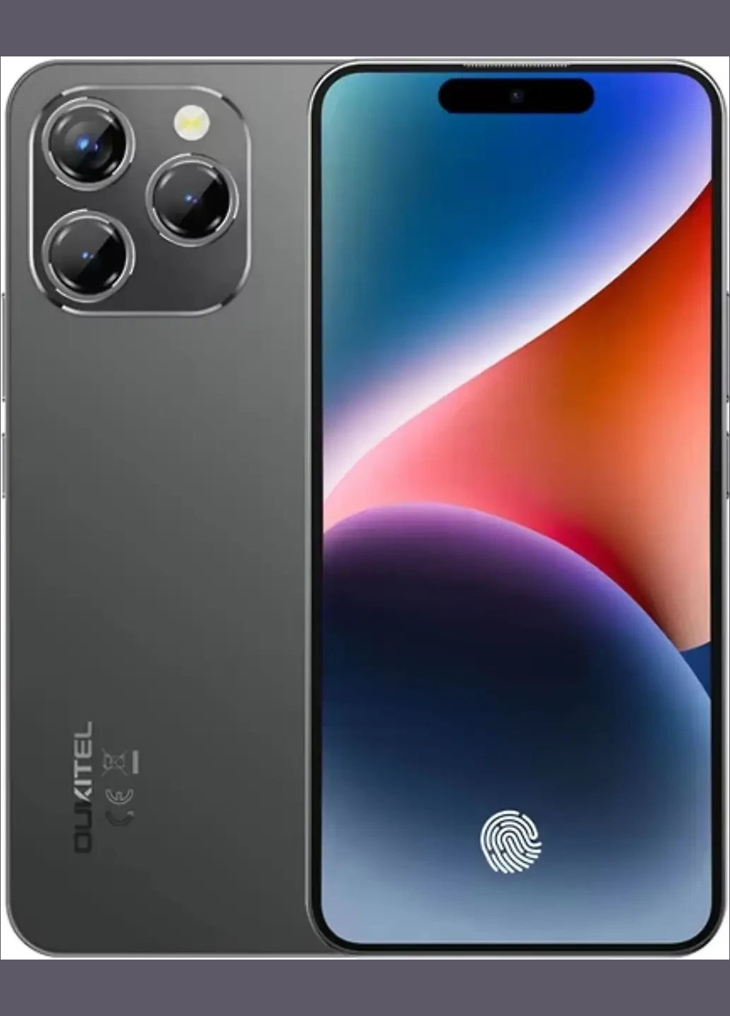 Смартфон P1 8/256Gb Black Global version Oukitel (330030576)