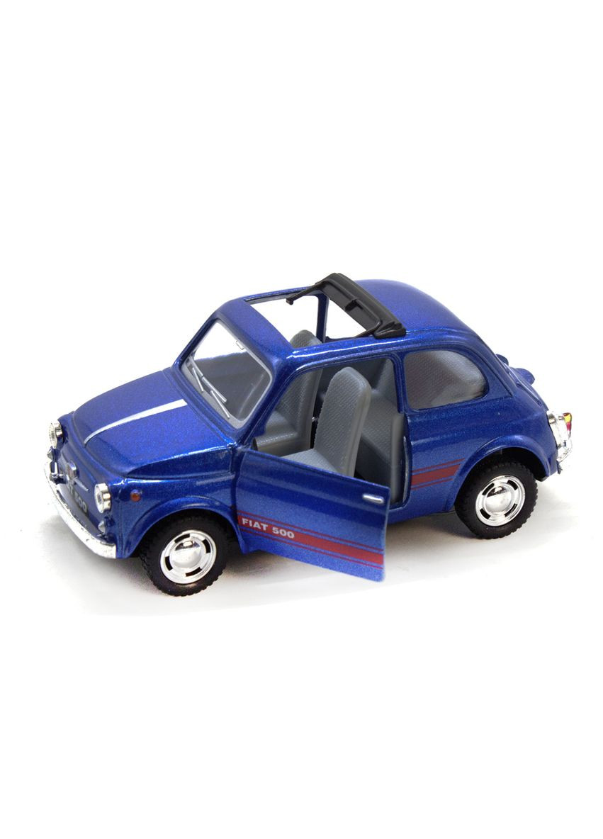 Машинка Fiat 500 (синий) Kinsmart (292142138)