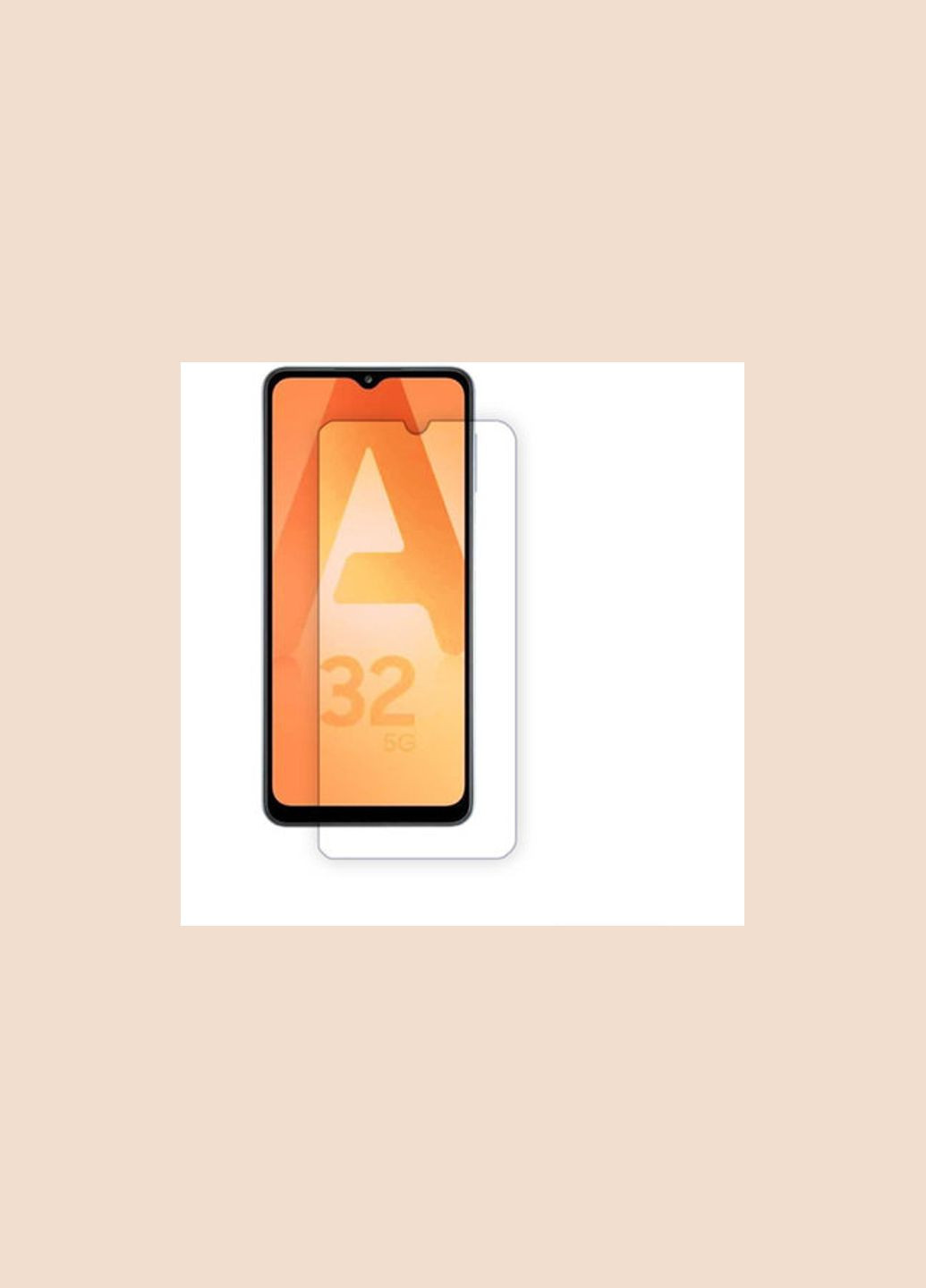 Защитное стекло для Samsung A326 Galaxy A32 5G (0.3 мм, 2.5D) без рамки, прозрачное Walker (325423249)