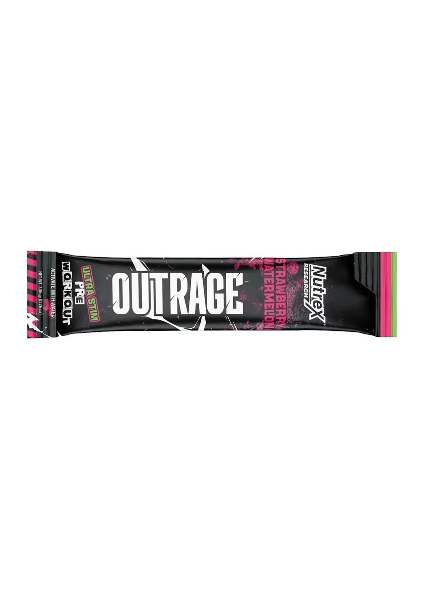 Зразок передтренувального комплексу Outrage Ultra High Stim Полуниця-кавун 7.35 г Nutrex (363968504)