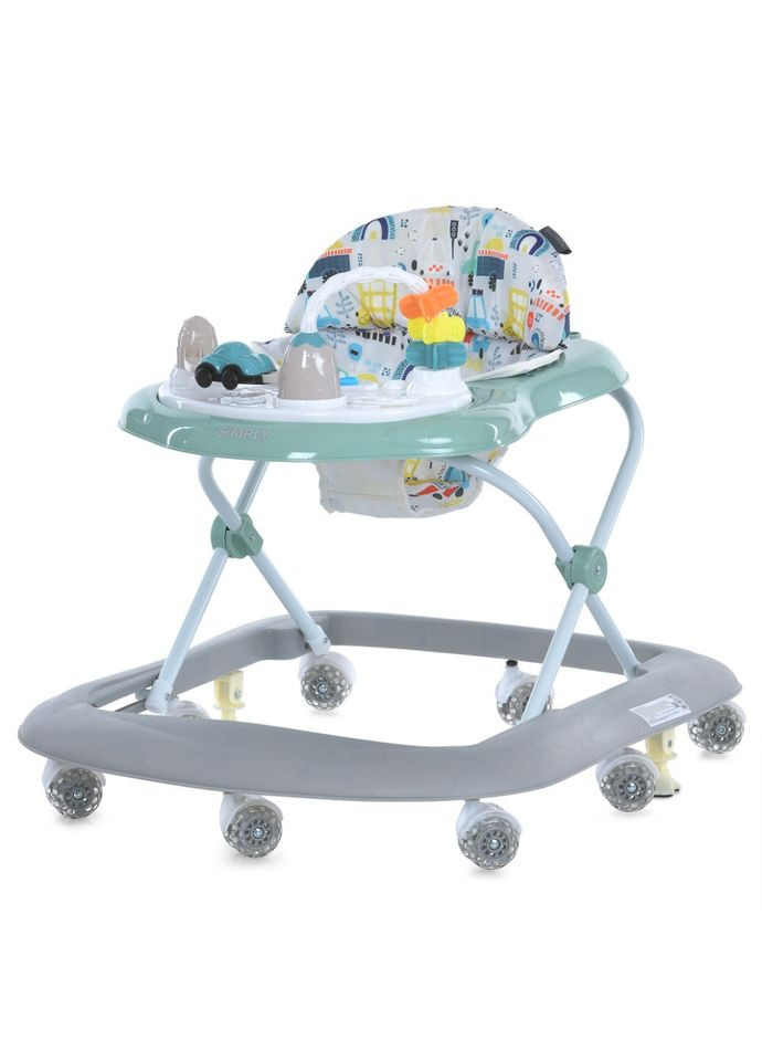 Детские Ходунки Simply ME 1215 Green, музыка, свет El Camino (366409447)