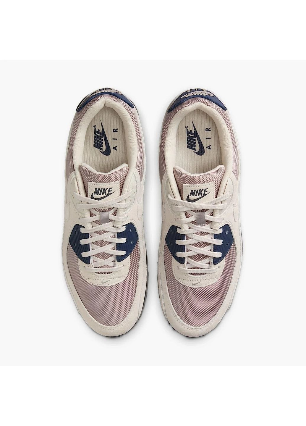 Бежевые кроссовки мужские air max 90 beige Nike