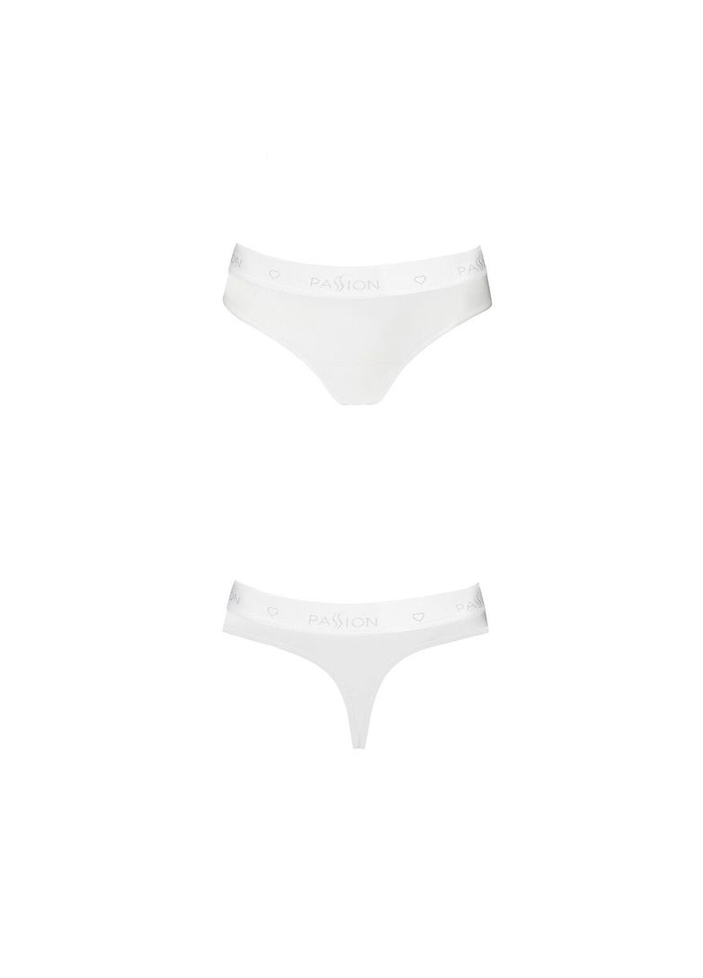 Трусики-бразилиана из хлопка PS005 PANTIES, white - CherryLove Passion (340275046)