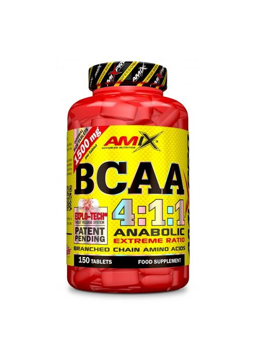 Амінокислота BCAA AMIX BCAA 4:1:1, 150 таблеток Amix Nutrition (361137663)