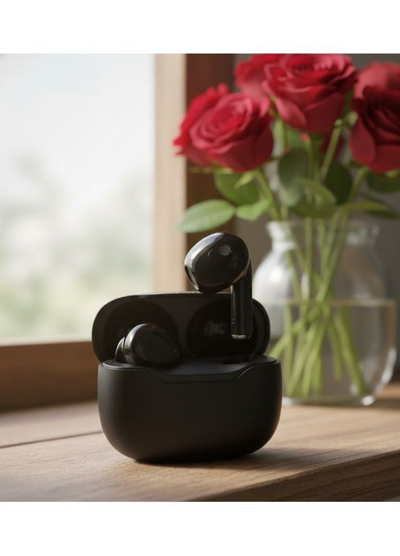 Бездротові навушники TWS Bluetooth Headset W07 Liberty Black вкладиші із зарядним кейсом (2104618869) Veron (370849897)