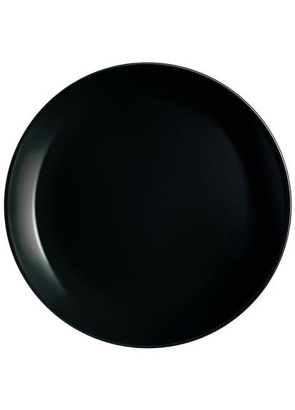 Тарілка підставна Diwali Black кругла 27.3 см P0786 Luminarc (273223008)