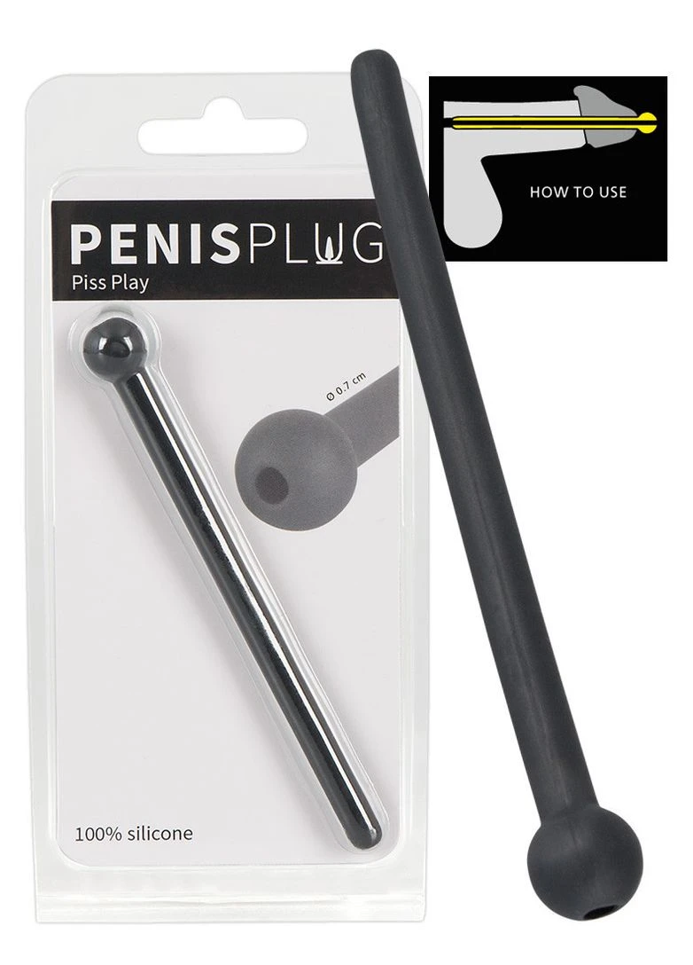 Уретральный стимулятор - Penis Plug Piss Play Orion (383107055)