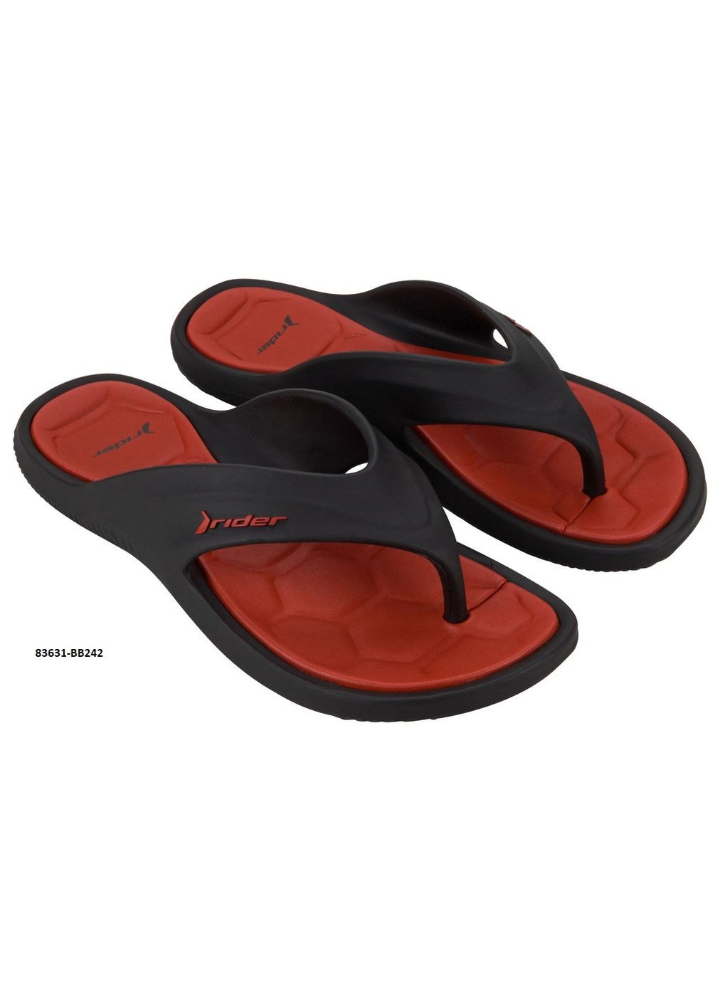 Черные мужские вьетнамки Rider