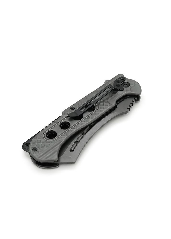 Ніж складаний Browning-363, ручка сталь, довжина 228 мм, 235 г, Grey, Box Voltronic (317286602)