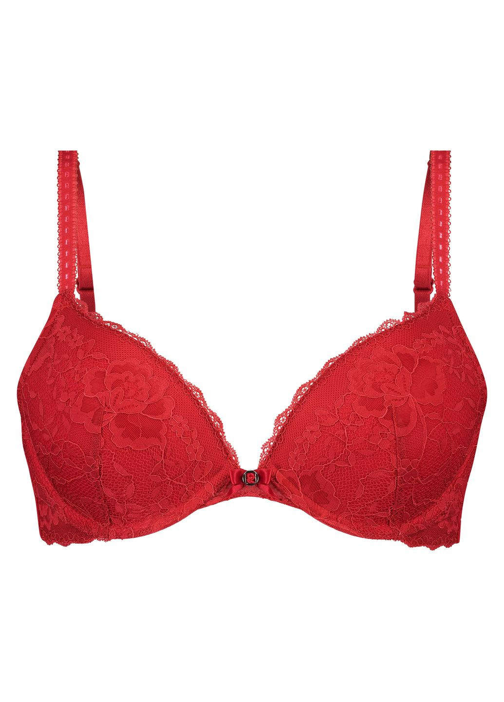 Червоний бюстгальтер push-up Hunkemoller