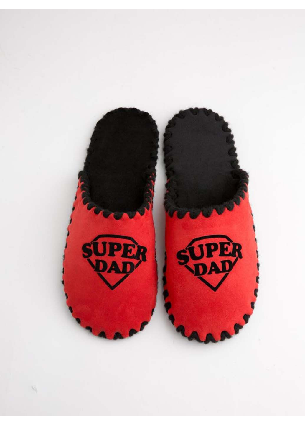 Красные домашние тапочки Family Story