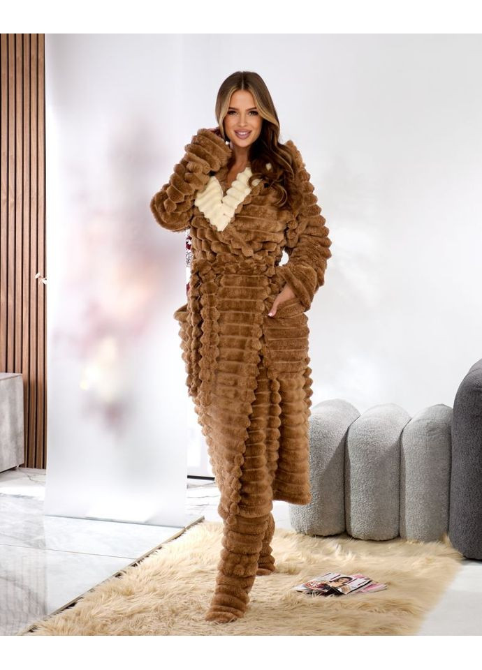 Халат женский с сапогами ОР-8310/5 ( ) No Brand (366291076)