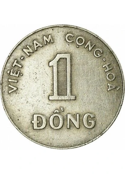 Южный Вьетнам 1 донг 1964 год Монеты мира No Brand (394410135)