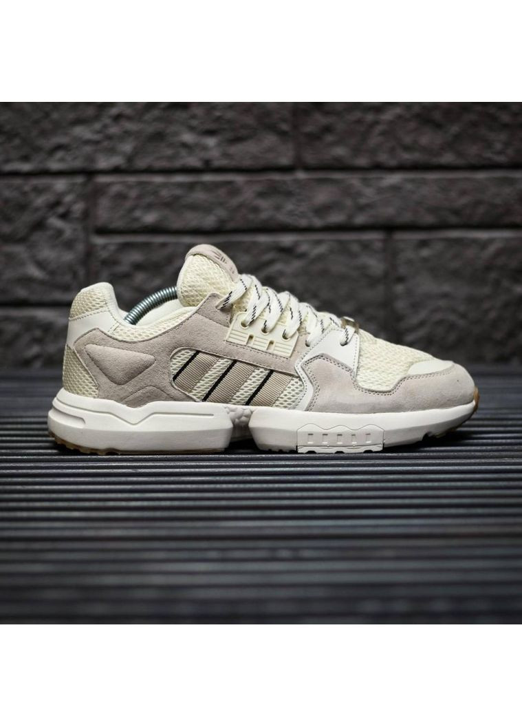Бежевые демисезонные кроссовки мужские adidas zx torsion beige адидас zx No Brand