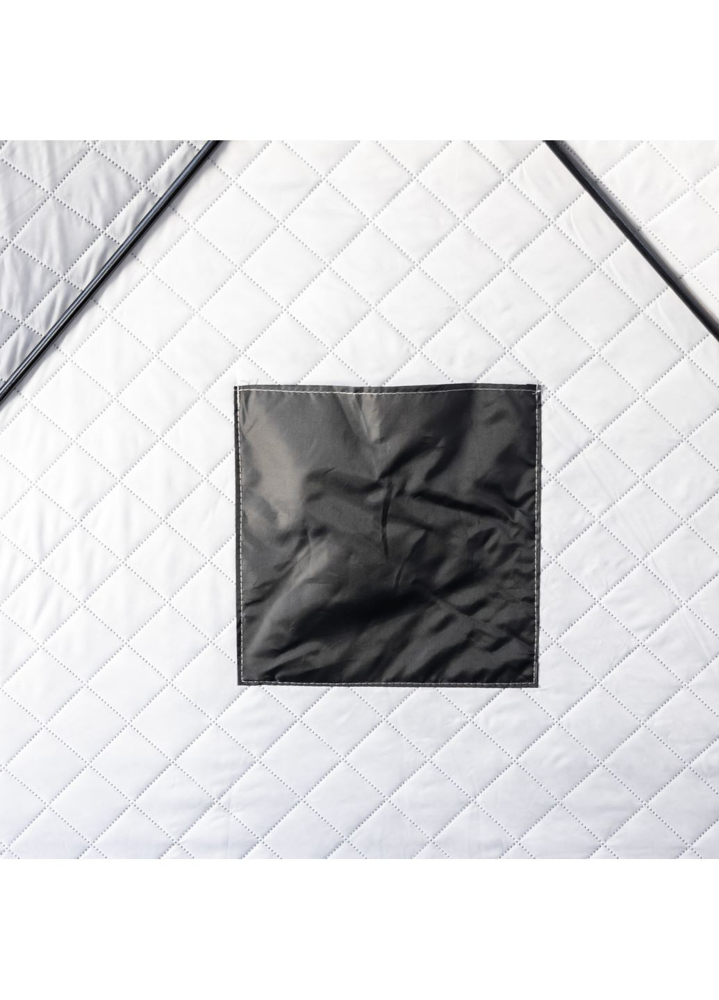 Намет-куб для зимової риболовлі тришаровий 210*210*210 см, чорний LUGI (367983883)