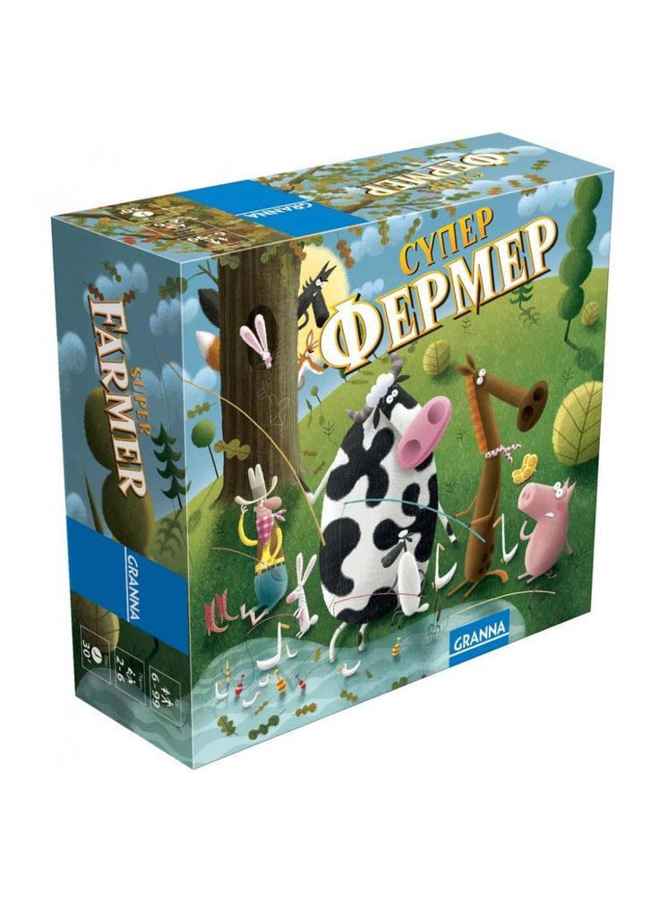 Настольная игра Суперфермер мины (81862) Granna Суперфермер мини (368562009)