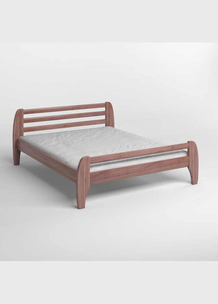 Двуспальная деревянная кровать Милан 160х190 см (MBG-6348) Mebigrand (368282151)