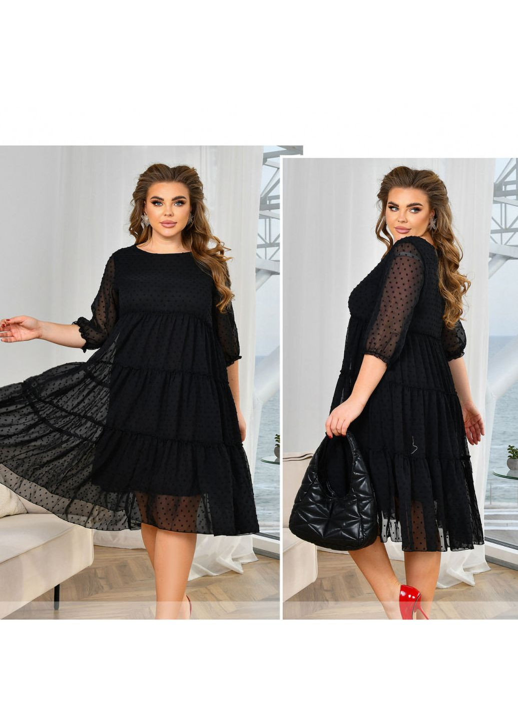 Чорна сукня Liton