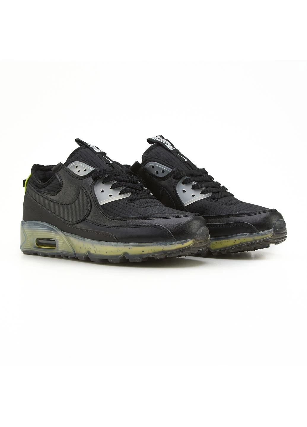 Чорні літні кросівки nike air max 90 terrascape black lime ice найк аір макс 90 No Brand
