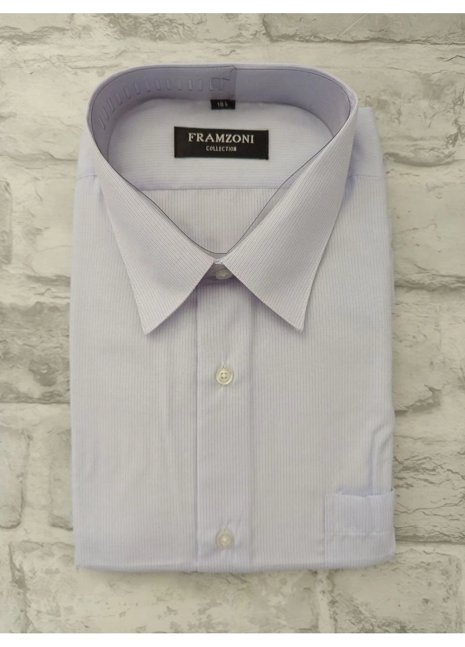 Голубой рубашка No Brand