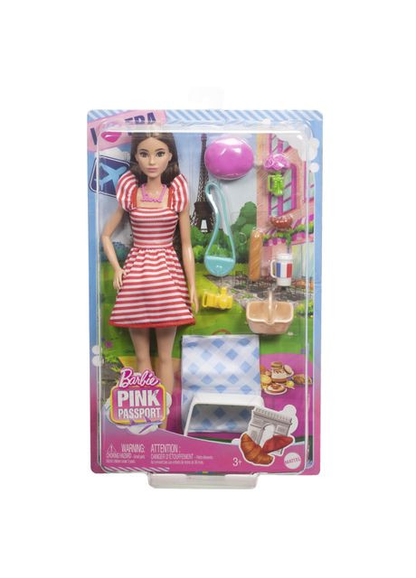 Кукла барби Pink passport В Париже 28см (HWH99) Mattel (301422039)