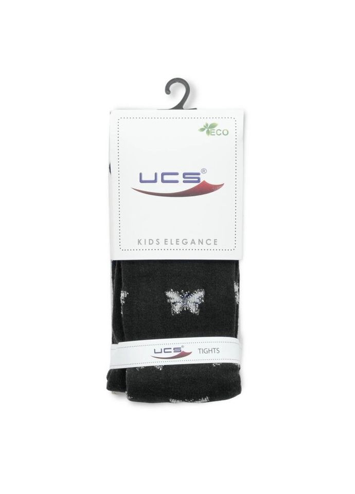 Колготки с бабочками (M0C0301-2110-5G-black) UCS SOCKS (257184378)