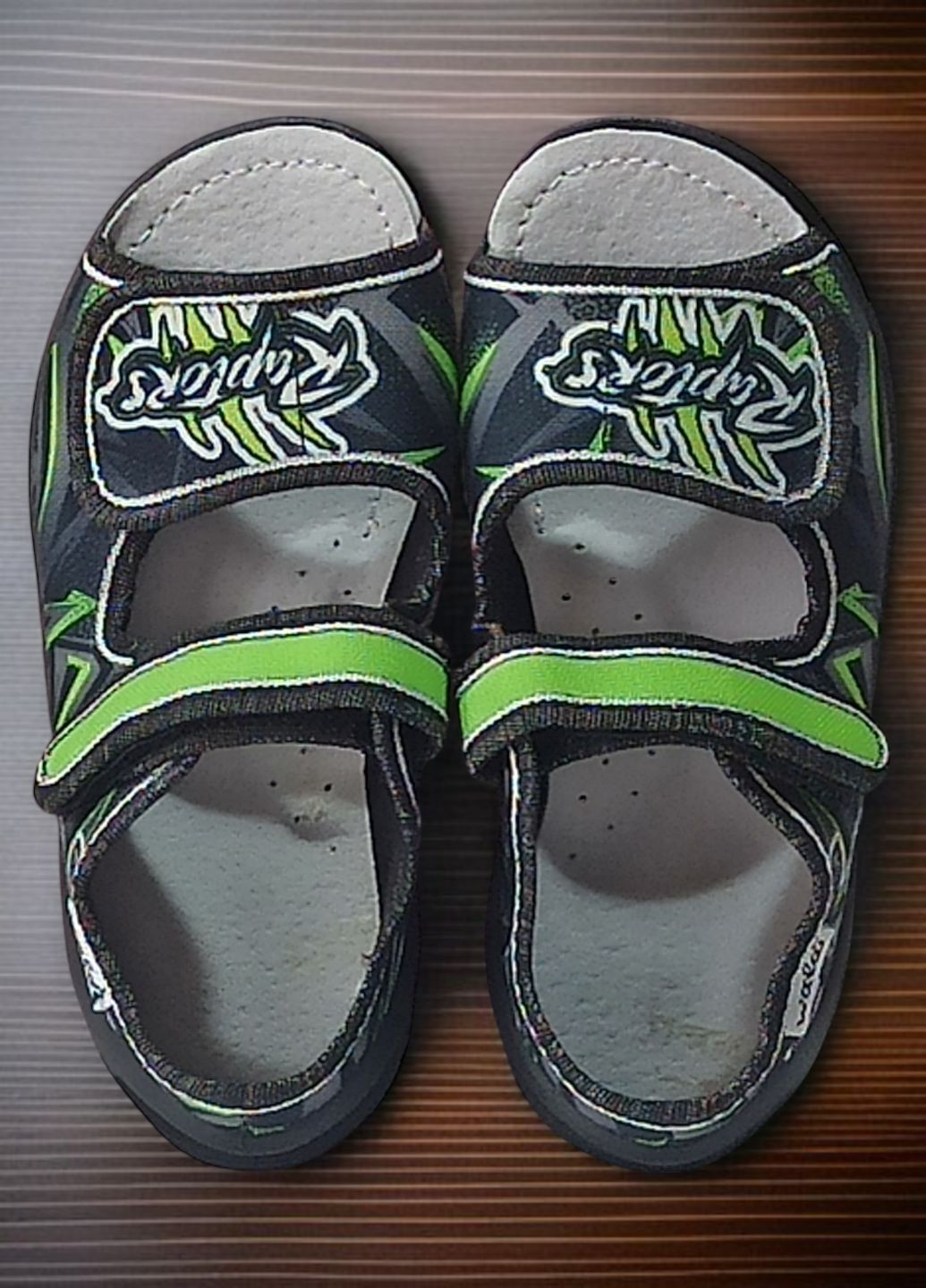 Відкриті ортопедичні капчики тапочки текстильні босоніжки на липучках для хлопчика Waldi (327432048)