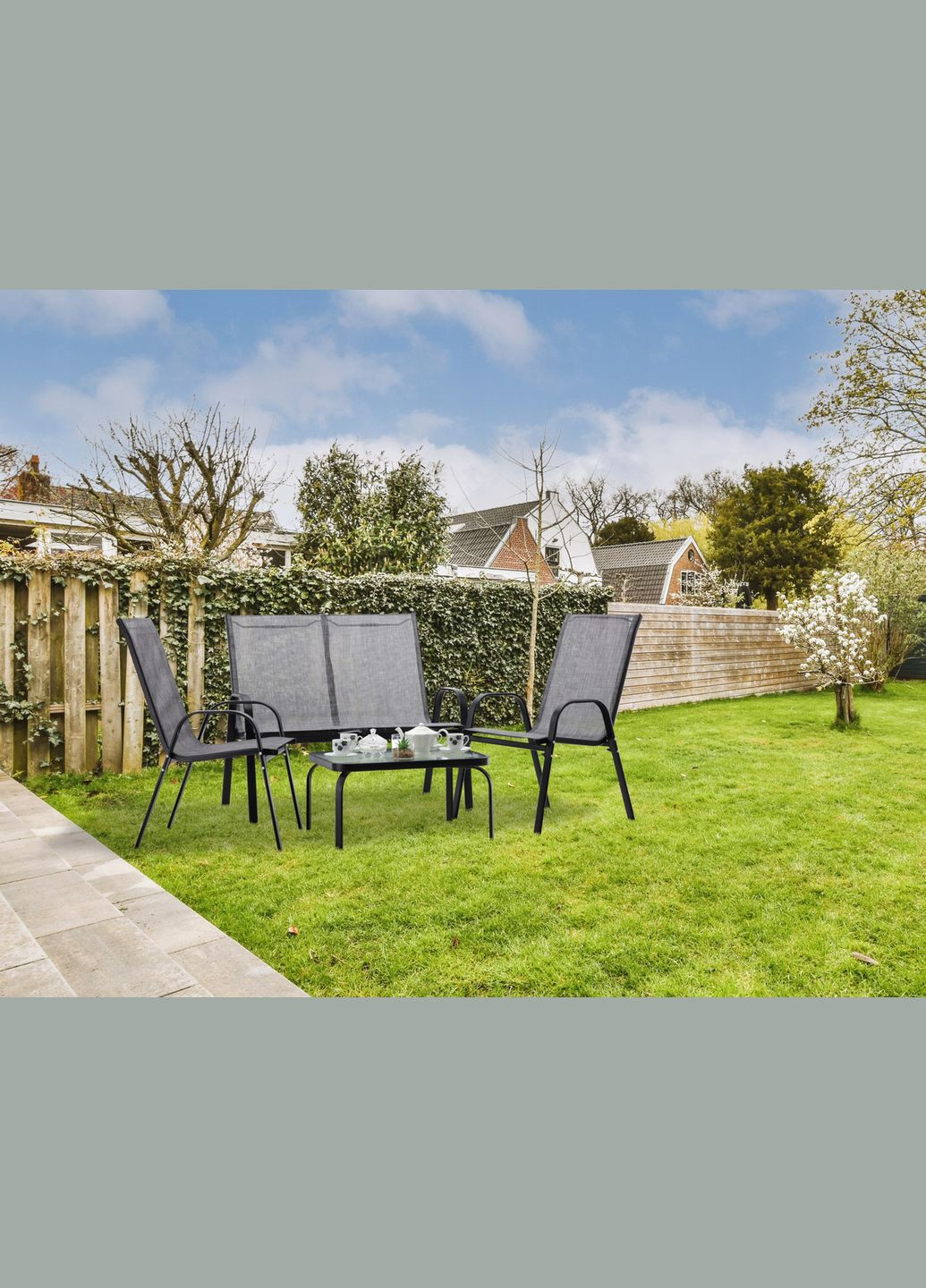 Комплект садовой мебели GardenLine SOFA Grey No Brand (347311698)