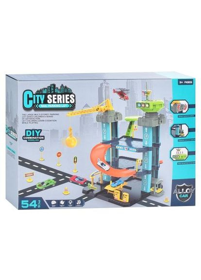 Гараж P3088 54 дет., в сборе (50-41-35 см.), муз., Home (303674651)