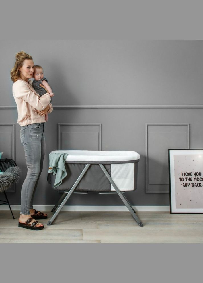 Дитяче ліжечко Dreamer Grey () Hauck 60895-1 (335973838)