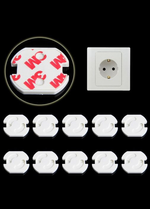 Накладка в Розетку - Комплект з 15 шт - Захист на Розетку - для Безпеки Дітей Вдома Comshop (301219879)
