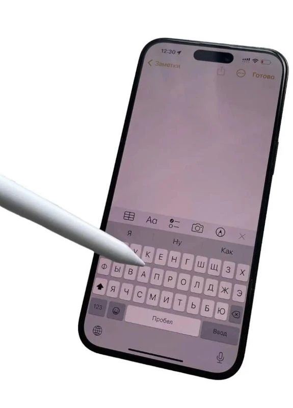 Універсальний стілус для iOS/Android/Windows алюмінієвий сплав білий (1895216885) No Brand (326811505)