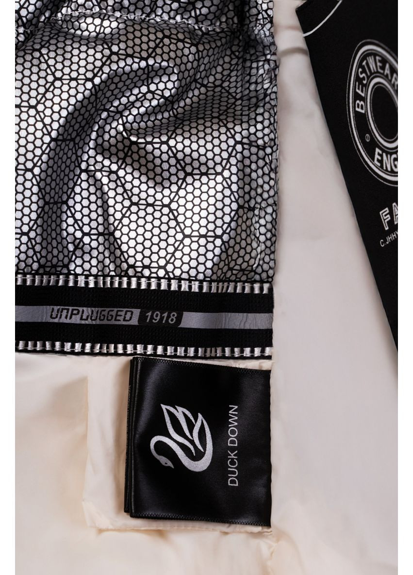 Молочная зимняя пуховик мужской nf 22722 Freever