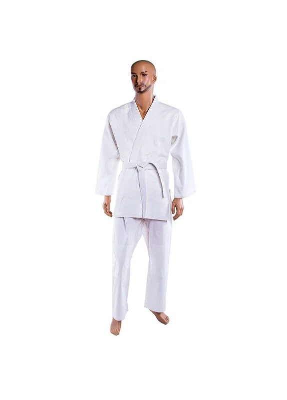 Кімоно дзюдо, біле, 18 oz, 180 см. World Sport (362445426)